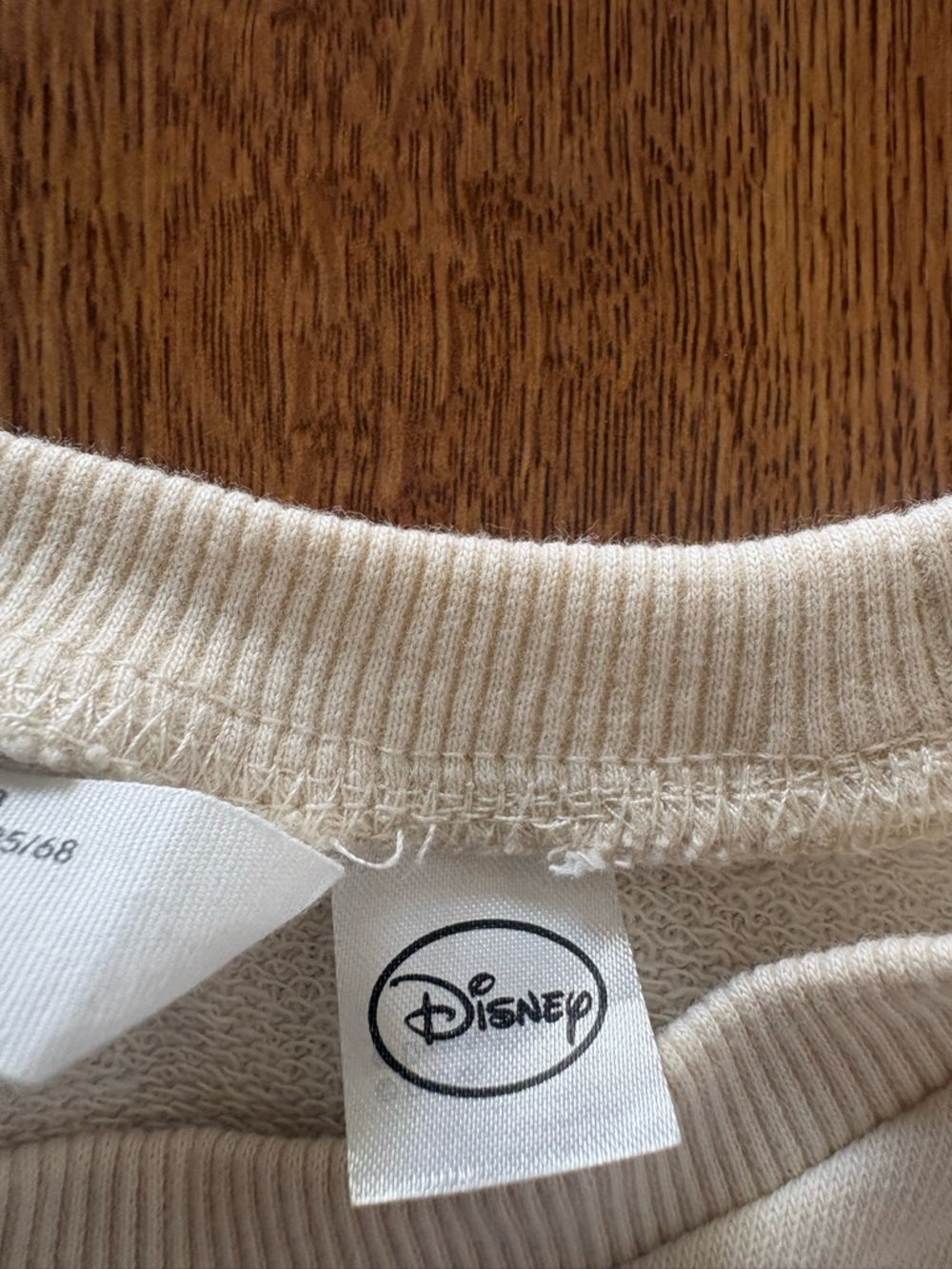 NWOT H&M/Disney Minnie Mouse Sweatshirt Dress With Pink Foil Letters Girls Sz 8 - Picture 5 of 9